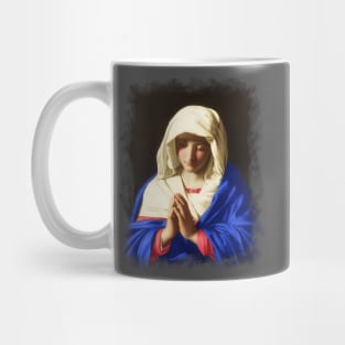 Our Lady of Sassoferrato Virgin Mary in Prayer Mug